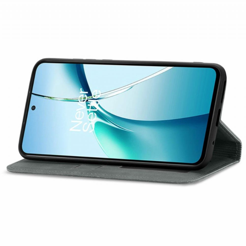 Folio-hoesje Poco C85 Suède-look Bescherming Hoesje