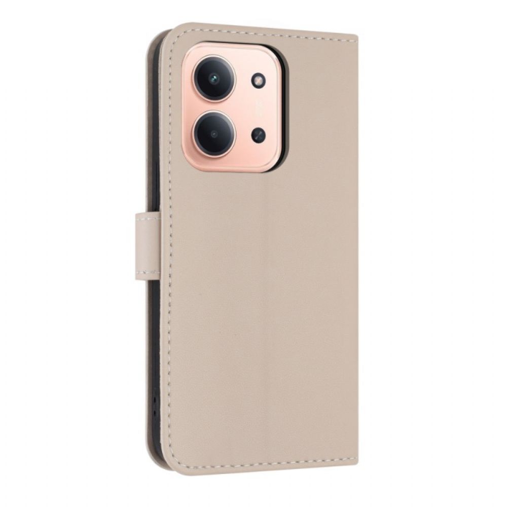 Folio-hoesje Poco C85 Telefoonhoesje Strikje