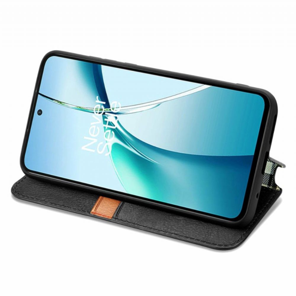 Folio-hoesje Voor Poco C85 Suède-effect