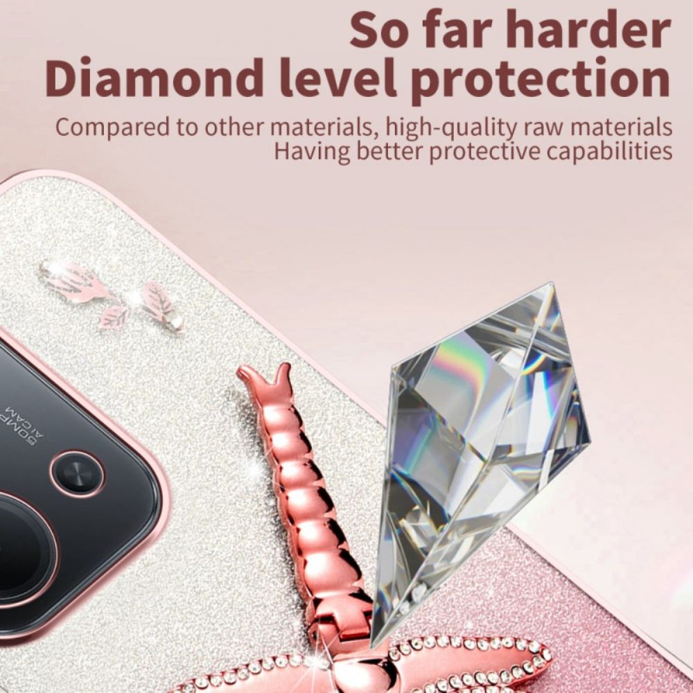 Hoesje Poco C85 Kadem Libellenhouder Bescherming Hoesje