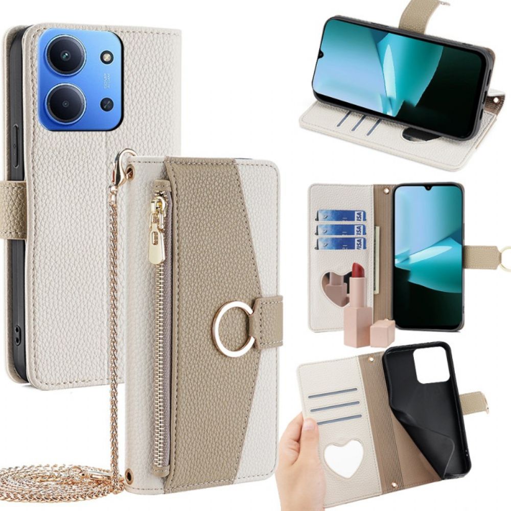 Leren Hoesje Poco C85 Elegant Bescherming Hoesje