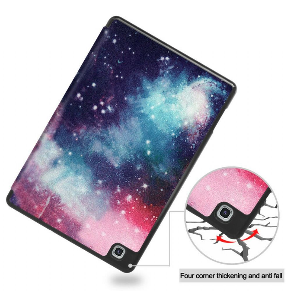 Bescherming Hoesje voor Samsung Galaxy Tab S6 Lite Space Potlood Houder