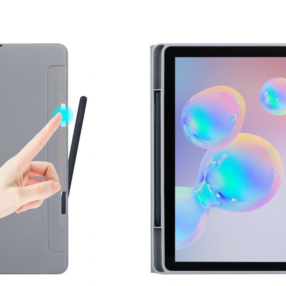 Cover voor Samsung Galaxy Tab S6 Lite Mat Kunstleer