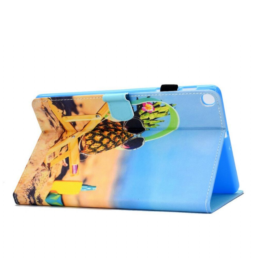 Folio-hoesje voor Samsung Galaxy Tab S6 Lite Ananasstrand