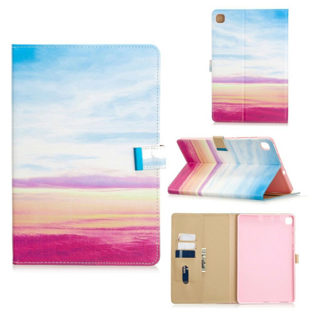 Folio-hoesje voor Samsung Galaxy Tab S6 Lite Hemel
