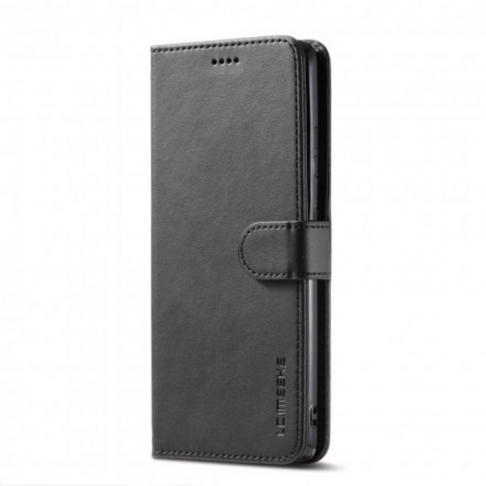 Folio-hoesje voor Samsung Galaxy S21 Ultra 5G Lc.imeeke Leereffect