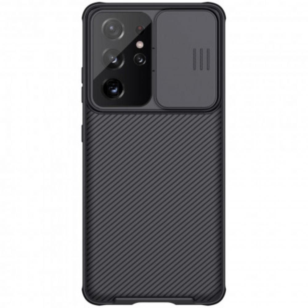 Hoesje voor Samsung Galaxy S21 Ultra 5G Camshield Nillkin