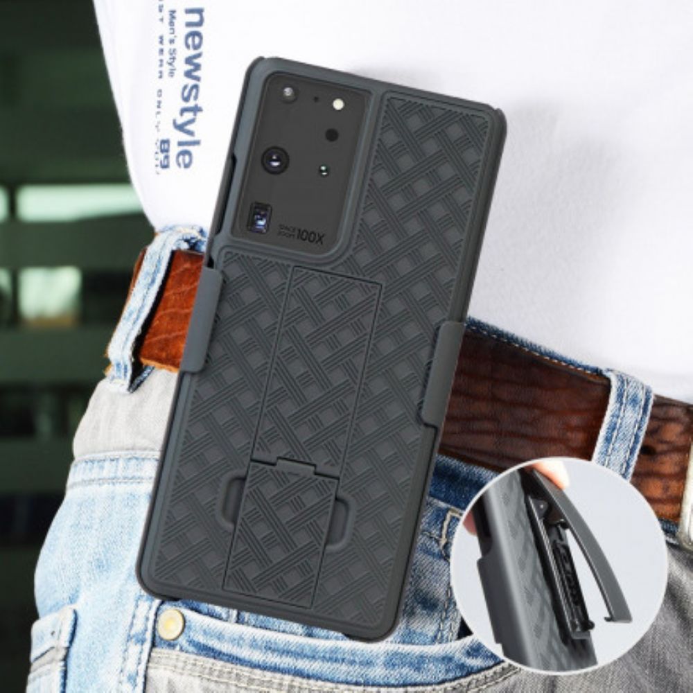 Hoesje voor Samsung Galaxy S21 Ultra 5G Vinger Knippen