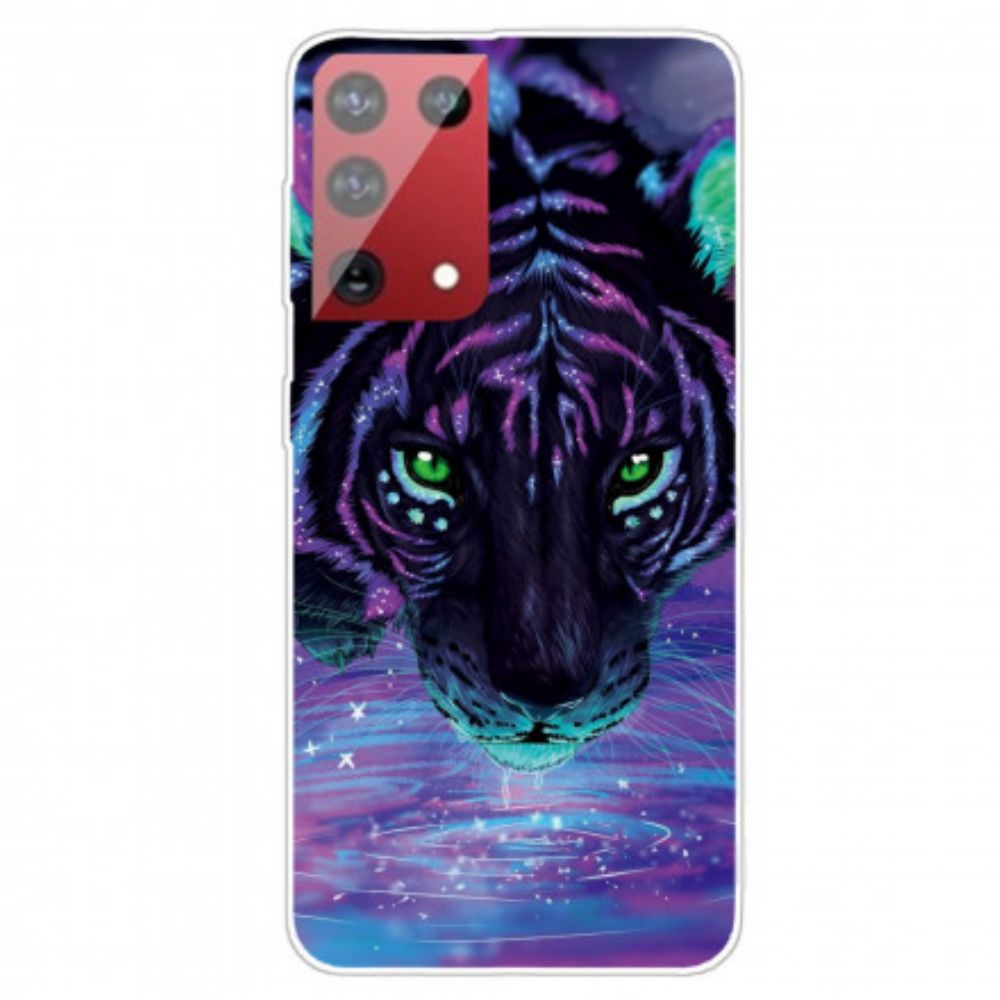 Telefoonhoesje voor Samsung Galaxy S21 Ultra 5G Fantastische Katachtige