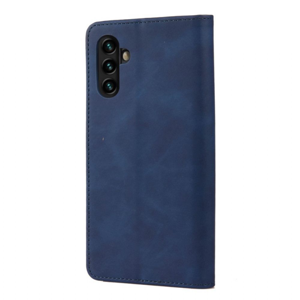 Bescherming Hoesje voor Samsung Galaxy A13 5G Folio-hoesje Tweekleurig Zakelijk Leereffect
