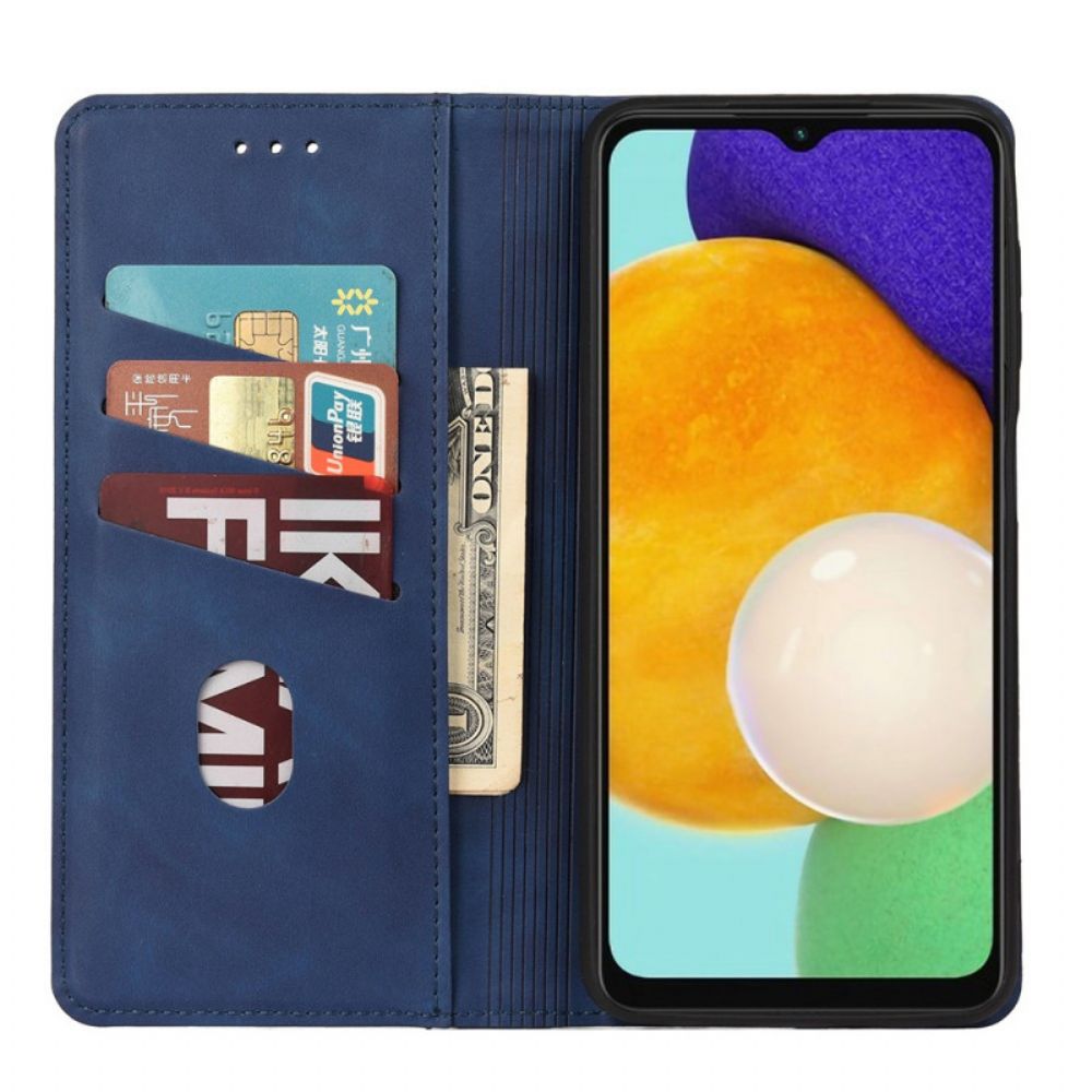 Bescherming Hoesje voor Samsung Galaxy A13 5G Folio-hoesje Tweekleurig Zakelijk Leereffect