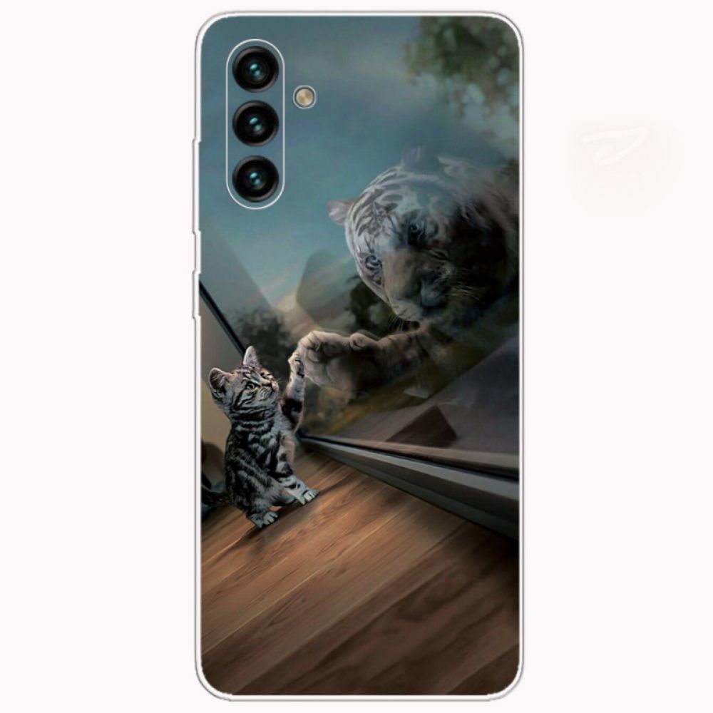 Hoesje voor Samsung Galaxy A13 5G Katjesdroom