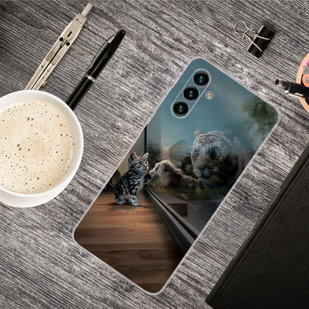 Hoesje voor Samsung Galaxy A13 5G Katjesdroom