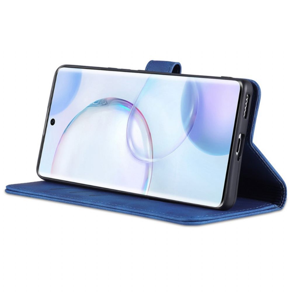 Folio-hoesje voor Huawei Nova 9 / Honor 50 Azns Ledereffect