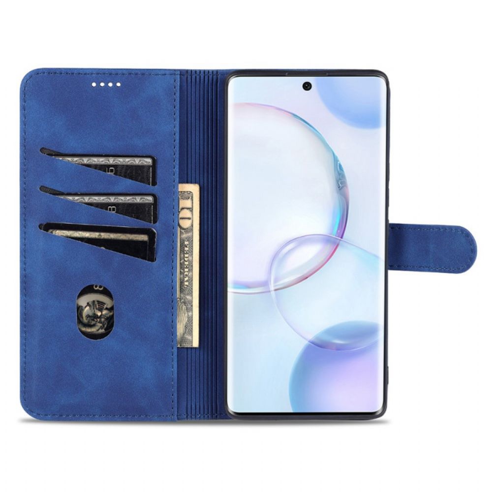 Folio-hoesje voor Huawei Nova 9 / Honor 50 Azns Ledereffect