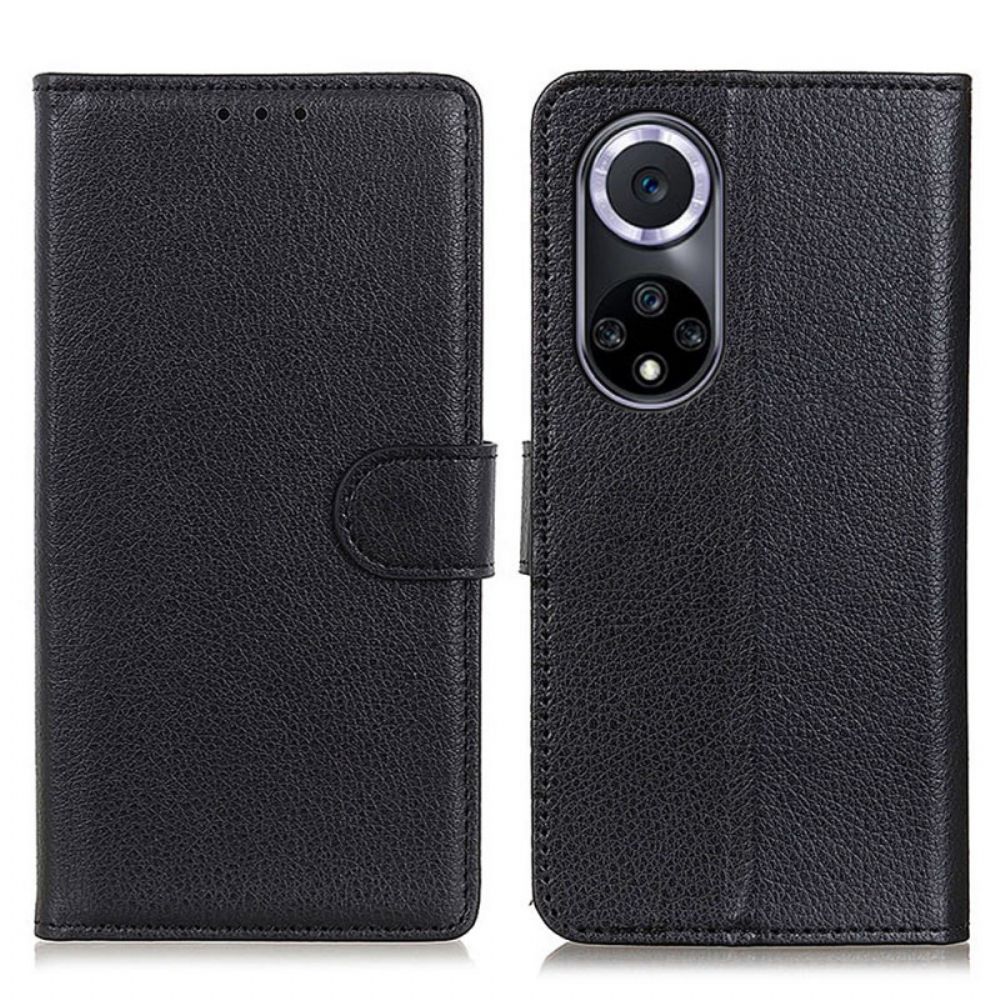 Folio-hoesje voor Huawei Nova 9 / Honor 50 Traditioneel Lychee