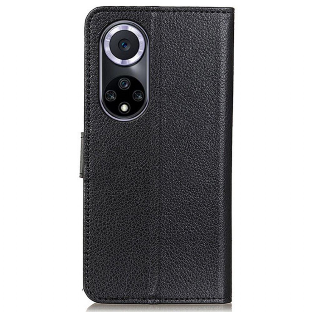 Folio-hoesje voor Huawei Nova 9 / Honor 50 Traditioneel Lychee