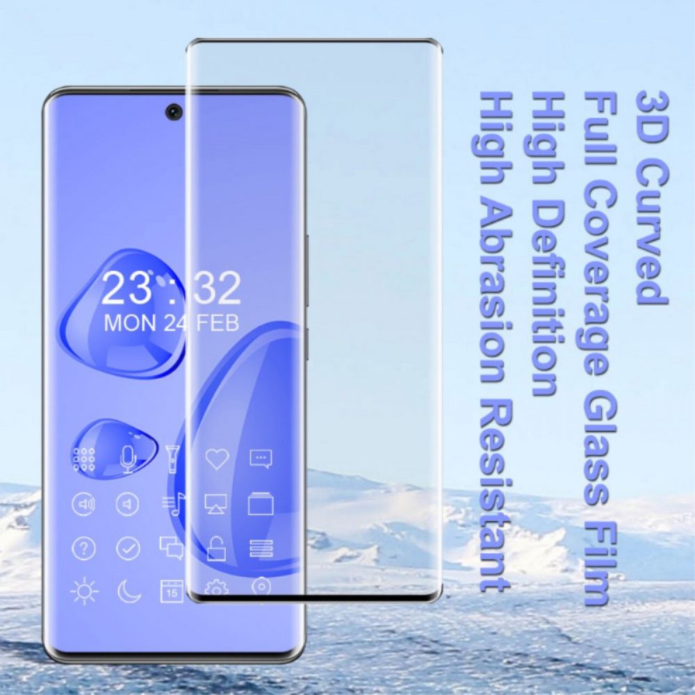 Honor 50 / Huawei Nova 9 Screenprotector Van Gehard Glas Met Zwarte Rand