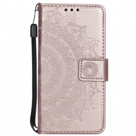 Folio-hoesje voor iPhone 6 / 6S Zon Mandala