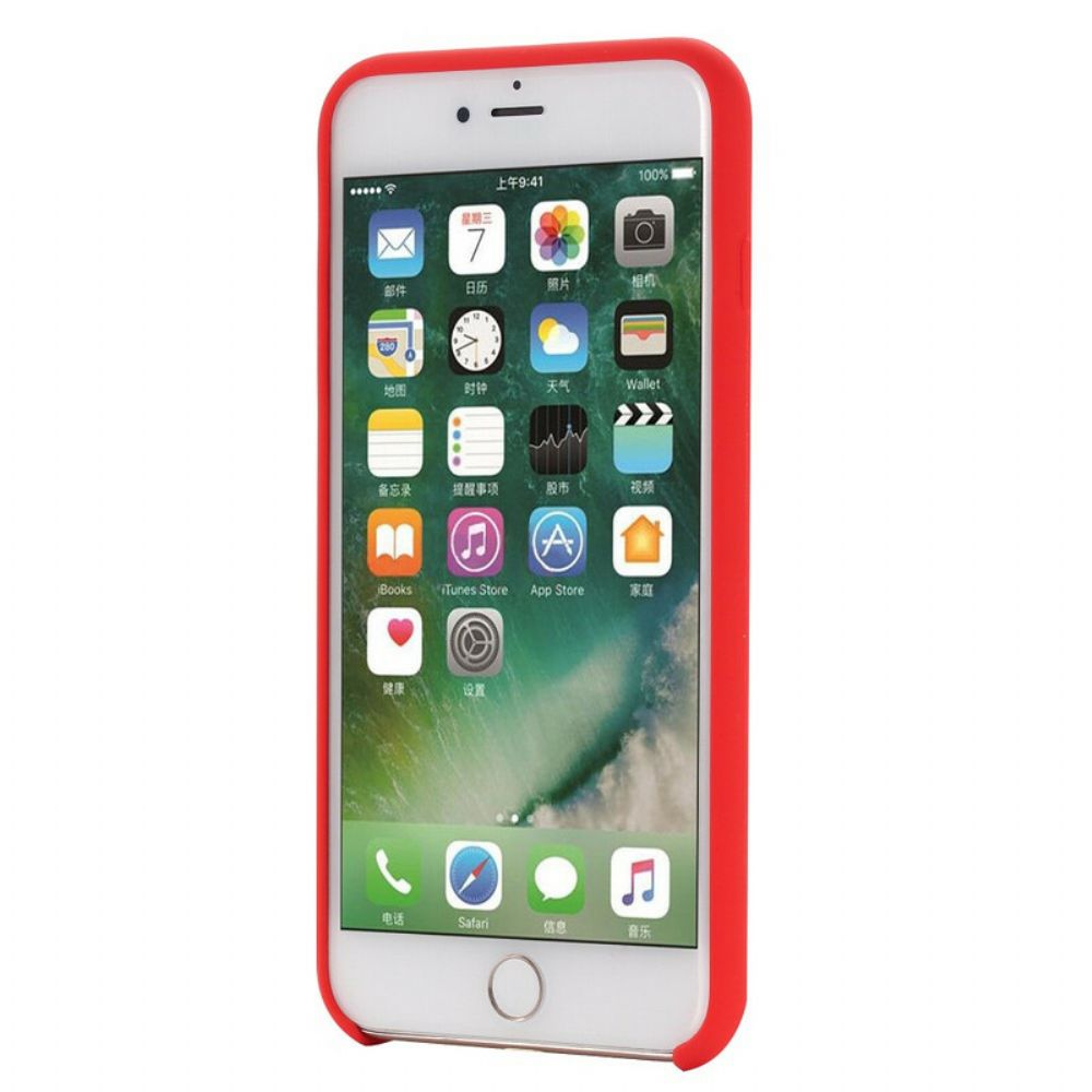 Telefoonhoesje voor iPhone 6 / 6S Vloeibare Siliconen