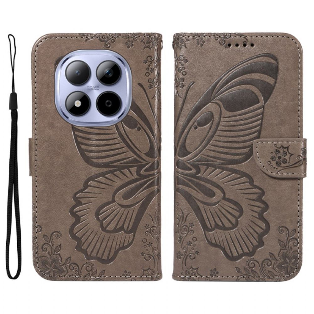 Bescherming Hoesje Xiaomi Redmi Note 15 Pro 5g Grafische Vlinder