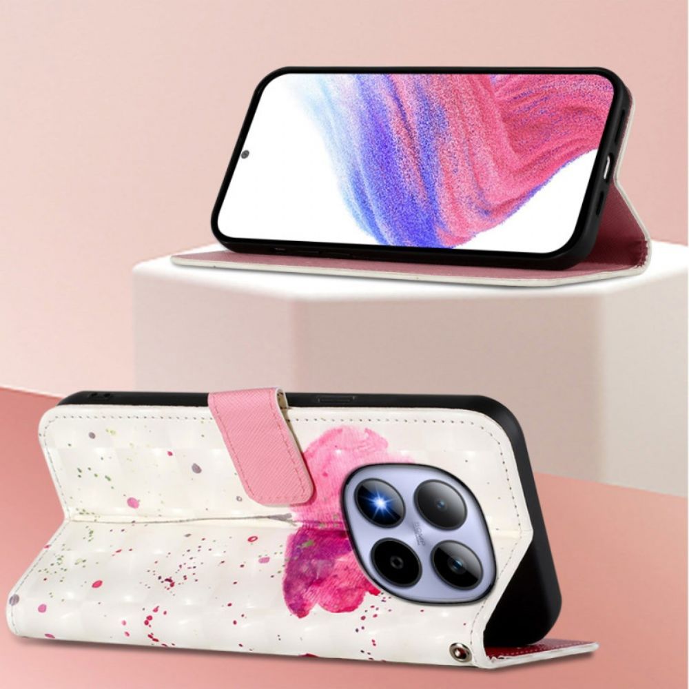 Bescherming Hoesje Xiaomi Redmi Note 15 Pro 5g Klaproos