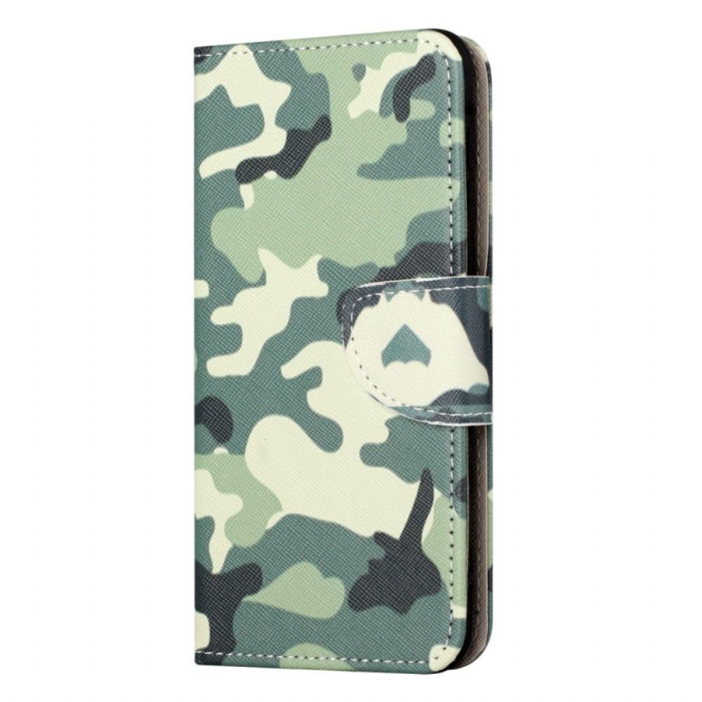Flip Case Leren Xiaomi Redmi Note 15 Pro 5g Camouflage