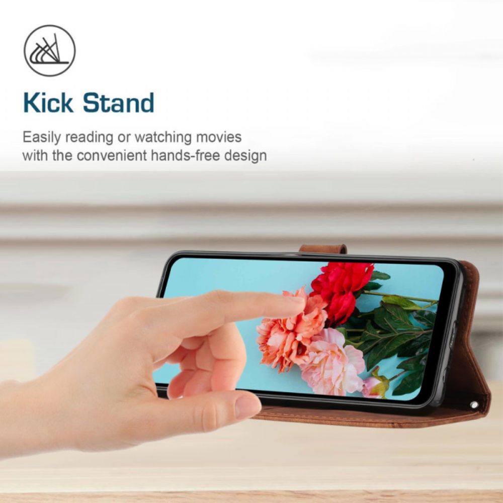 Flip Case Leren Xiaomi Redmi Note 15 Pro 5g Retro Design