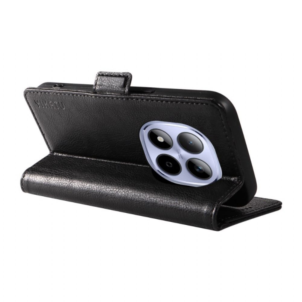 Flip Case Leren Xiaomi Redmi Note 15 Pro 5g Retro Yikatu