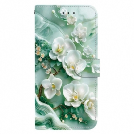 Folio-hoesje Xiaomi Redmi Note 15 Pro 5g Jadebloemen
