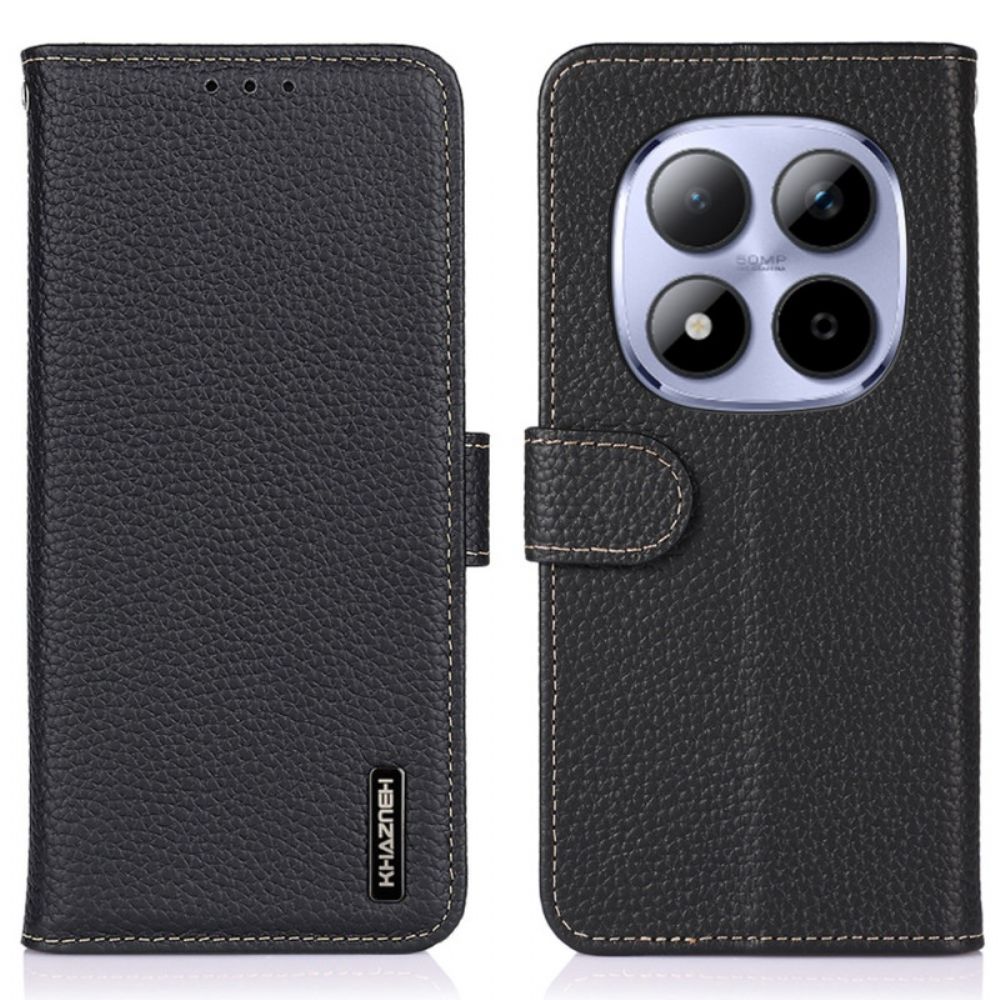 Folio-hoesje Xiaomi Redmi Note 15 Pro 5g Khazneh Leer