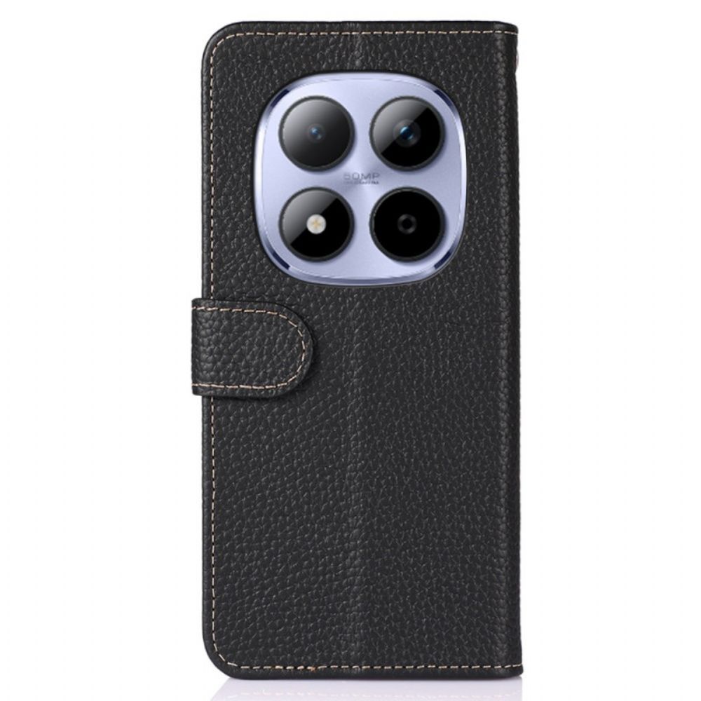 Folio-hoesje Xiaomi Redmi Note 15 Pro 5g Khazneh Leer