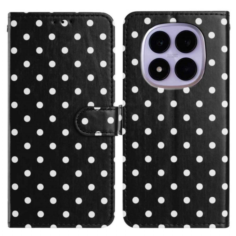 Folio-hoesje Xiaomi Redmi Note 15 Pro 5g Polka Dots