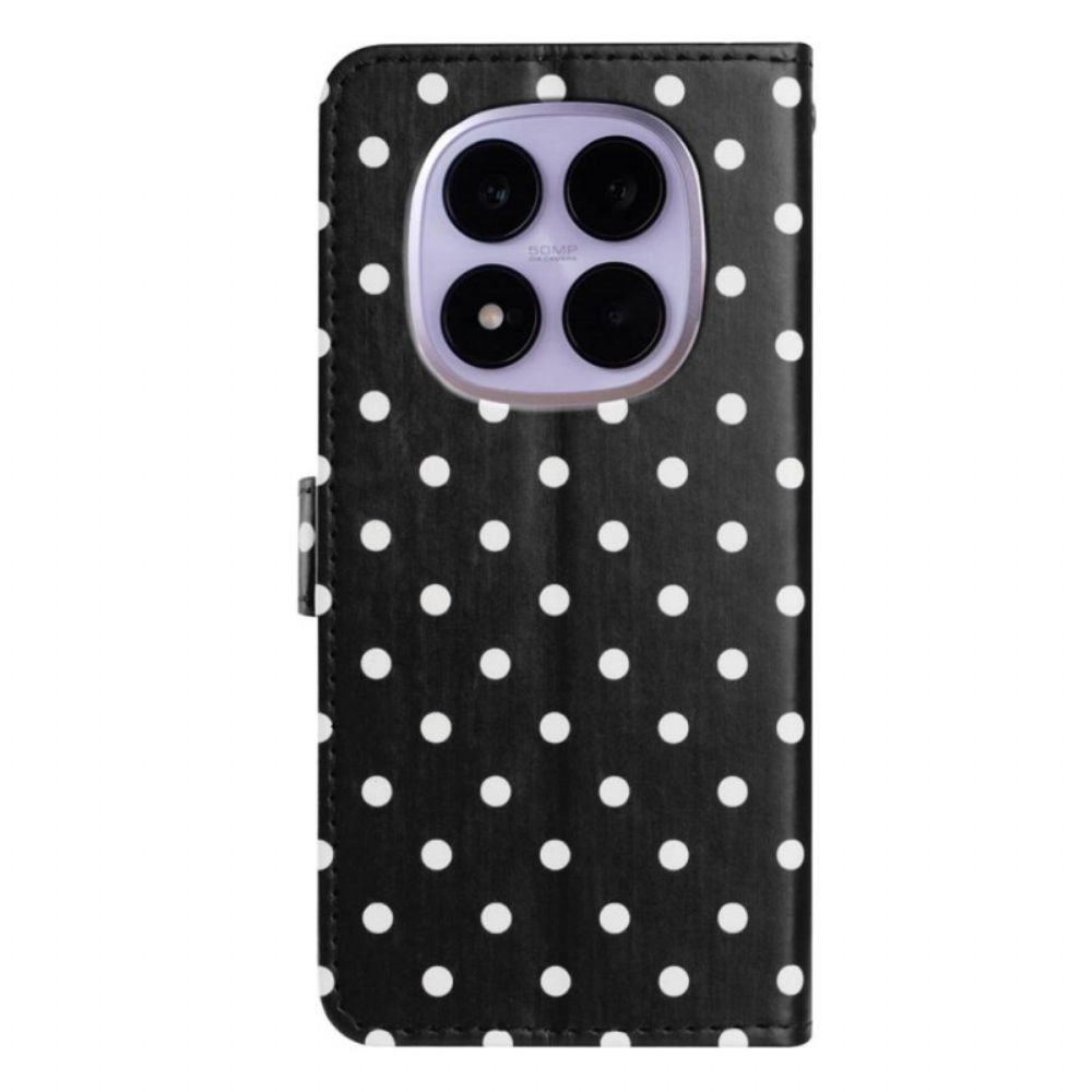 Folio-hoesje Xiaomi Redmi Note 15 Pro 5g Polka Dots