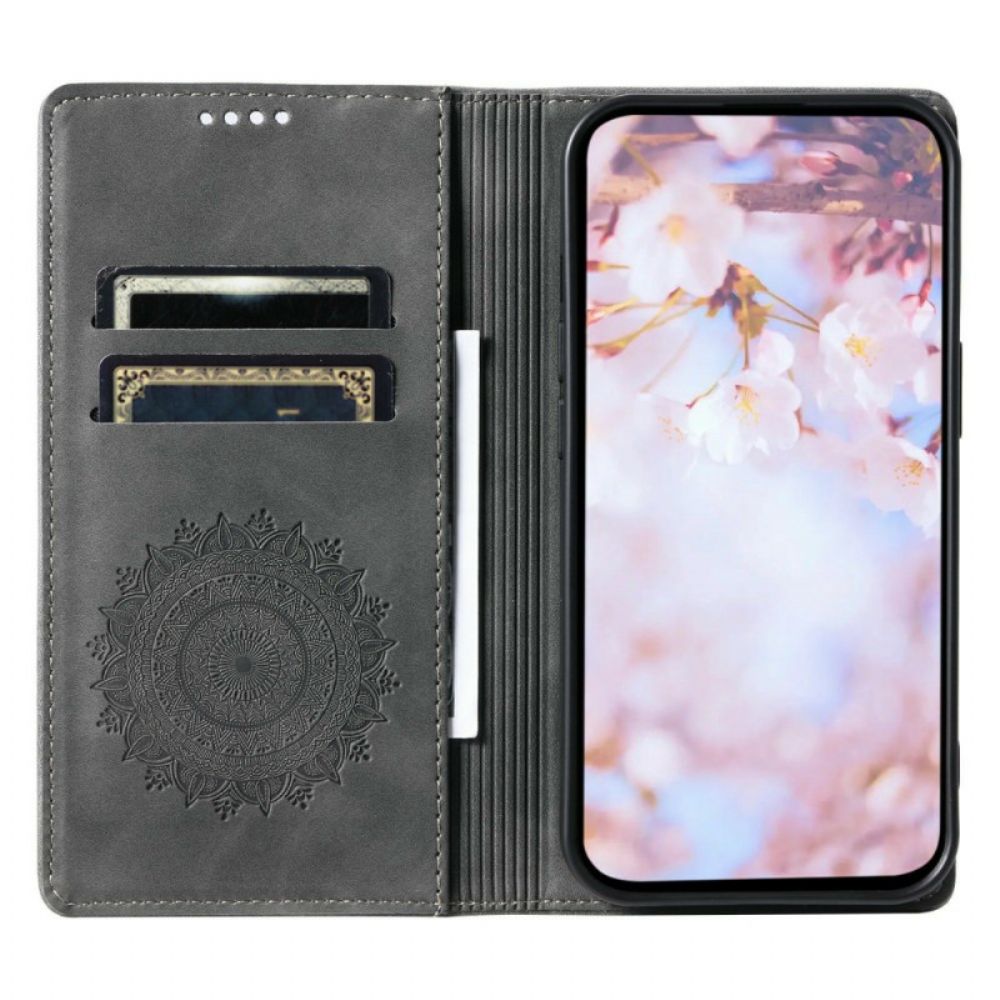 Folio-hoesje Xiaomi Redmi Note 15 Pro 5g Telefoonhoesje Mandala Suède-effect