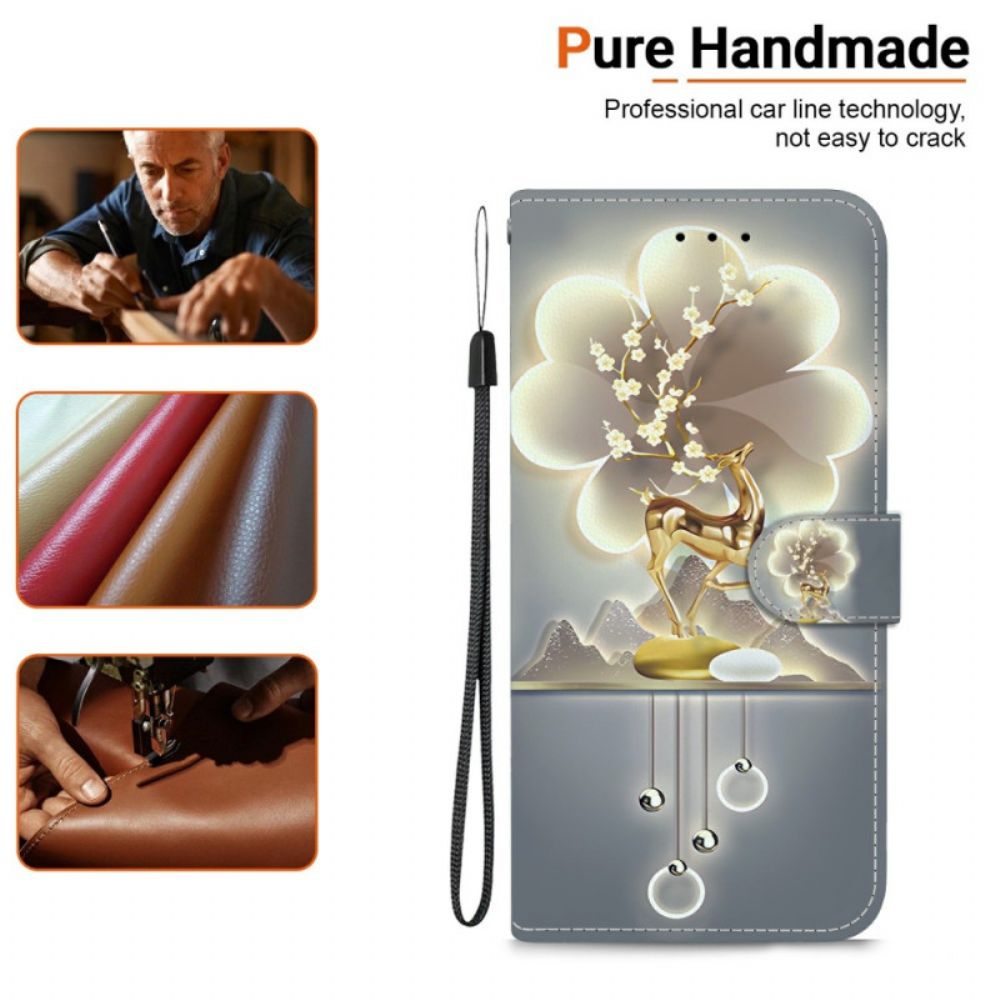 Folio-hoesje Xiaomi Redmi Note 15 Pro 5g Telefoonhoesje Sika Hert