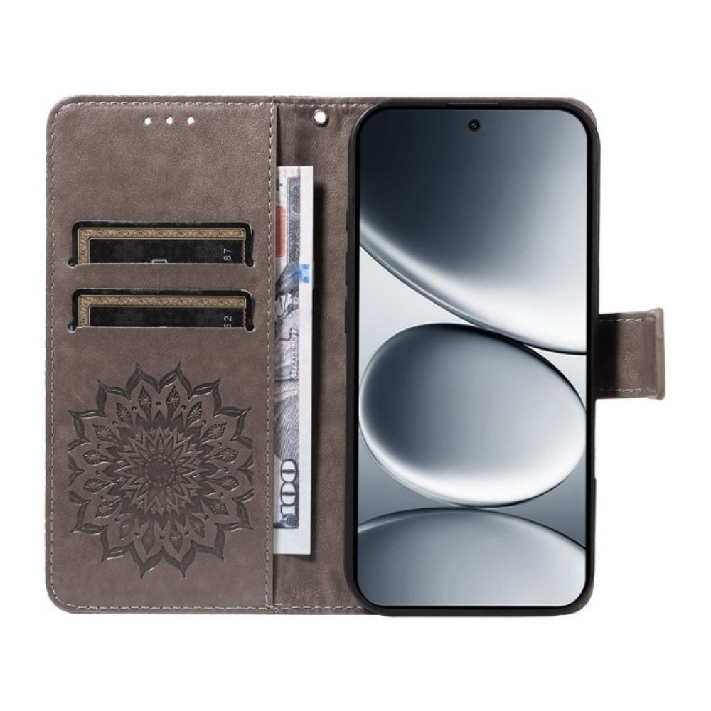 Folio-hoesje Xiaomi Redmi Note 15 Pro 5g Telefoonhoesje Zonnebloempatroon