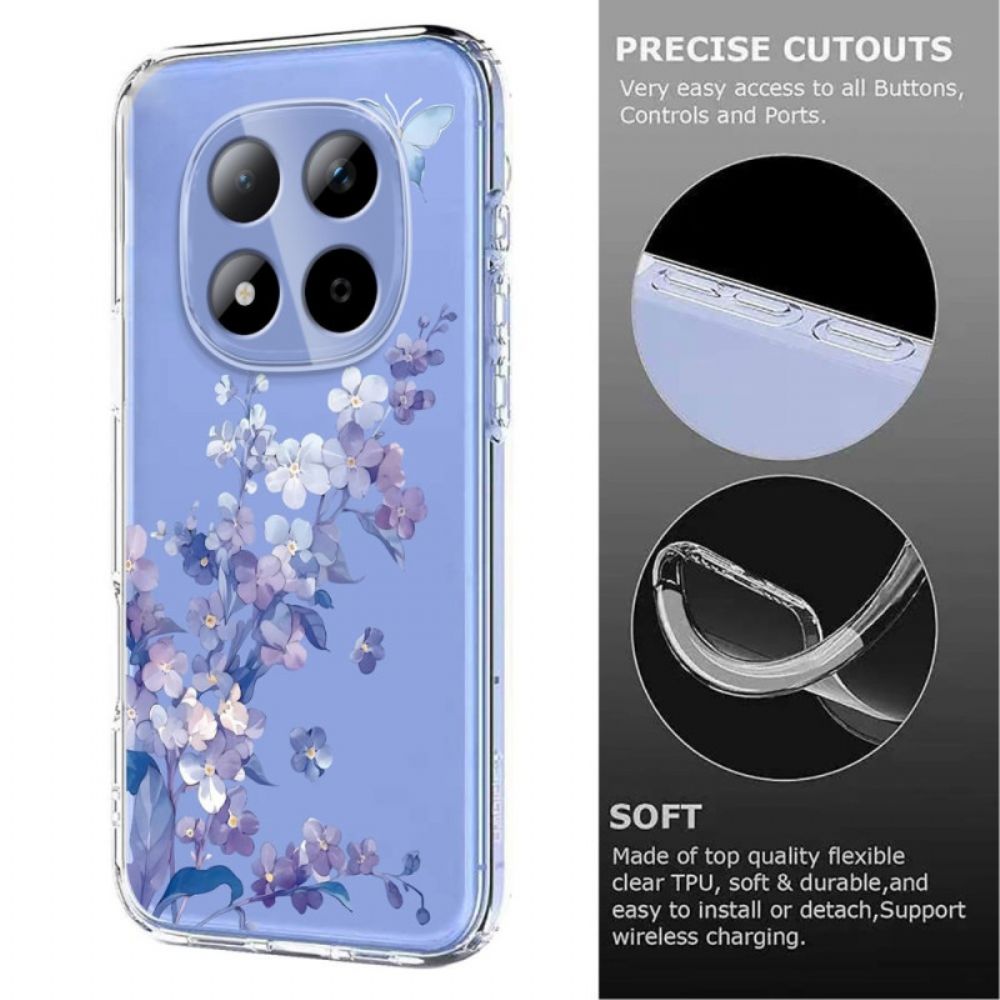Hoesje Voor Xiaomi Redmi Note 15 Pro 5g Bloemenpatroon