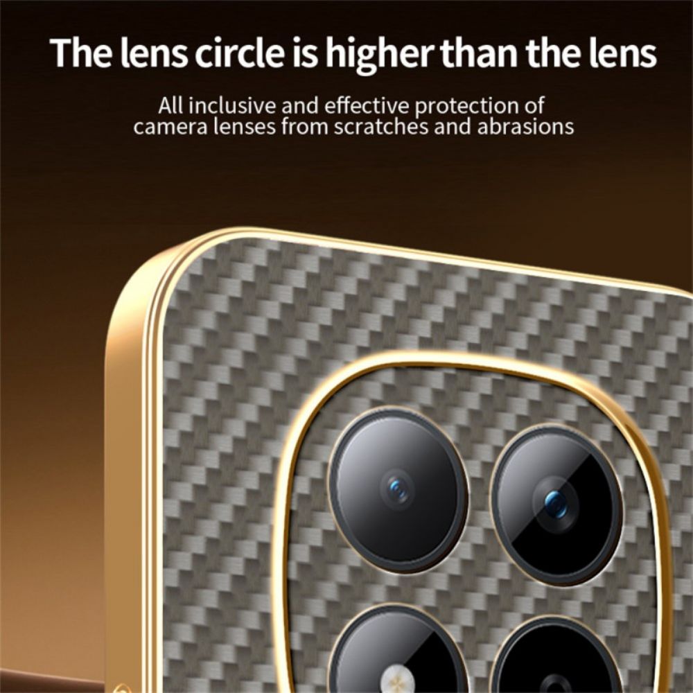 Hoesje Voor Xiaomi Redmi Note 15 Pro 5g Koolstofvezelstructuur