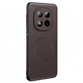 Hoesje Voor Xiaomi Redmi Note 15 Pro 5g Magnetische Premium Lederen Afwerking