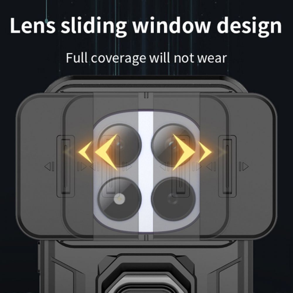 Hoesje Xiaomi Redmi Note 15 Pro 5g Duurzame Ring Met Lensdop