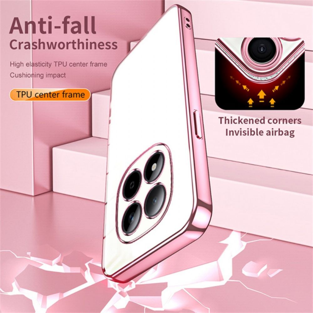 Hoesje Xiaomi Redmi Note 15 Pro 5g Gegalvaniseerd Frame Bescherming Hoesje