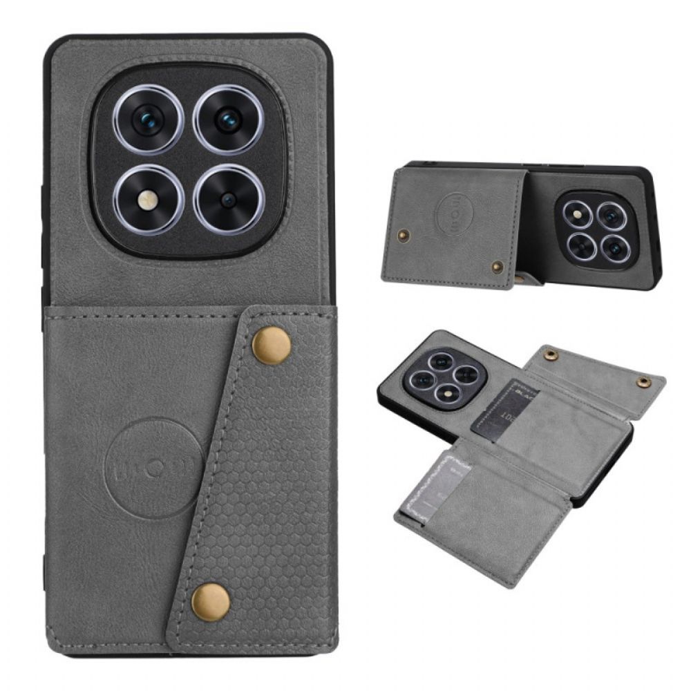 Hoesje Xiaomi Redmi Note 15 Pro 5g Kaarthouder En Standaard