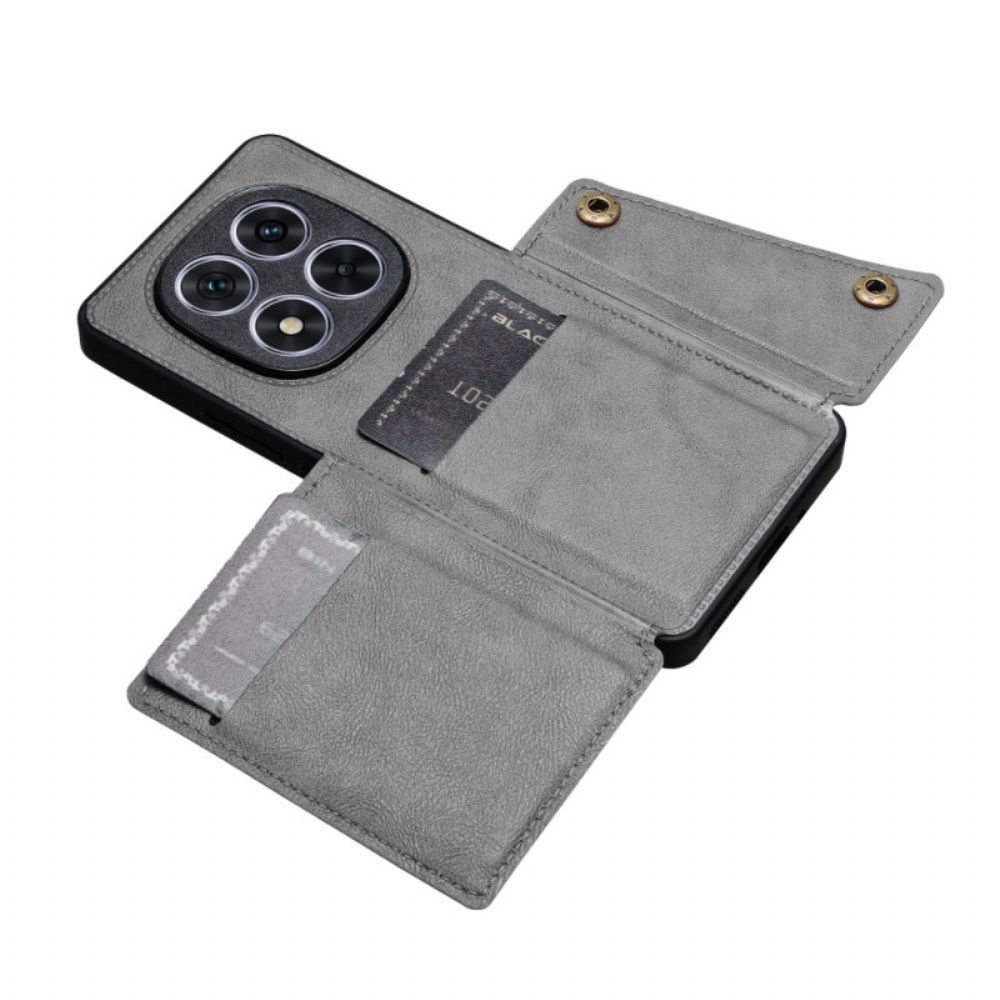 Hoesje Xiaomi Redmi Note 15 Pro 5g Kaarthouder En Standaard