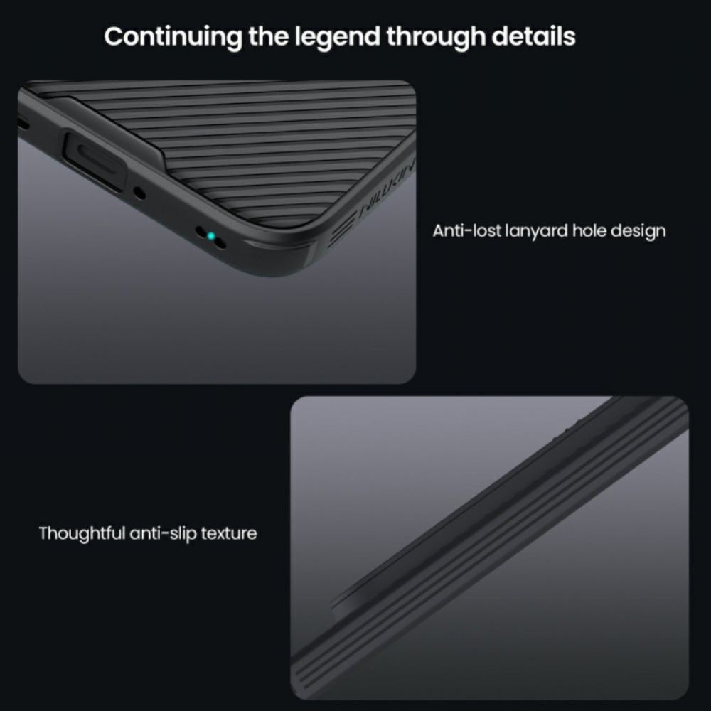 Hoesje Xiaomi Redmi Note 15 Pro 5g Nillkin Schuifbare Cameracover Bescherming Hoesje