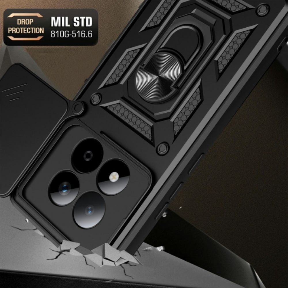 Hoesje Xiaomi Redmi Note 15 Pro 5g Schuifbare Cameracover En Standaard