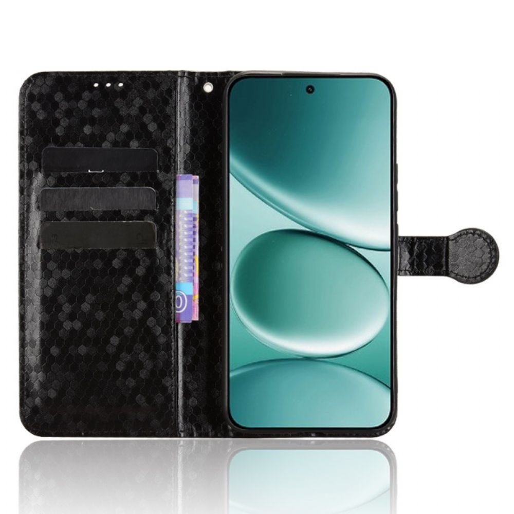 Leren Hoesje Voor Xiaomi Redmi Note 15 Pro 5g Glitterstippen