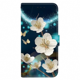 Leren Hoesje Voor Xiaomi Redmi Note 15 Pro 5g Magnolia's