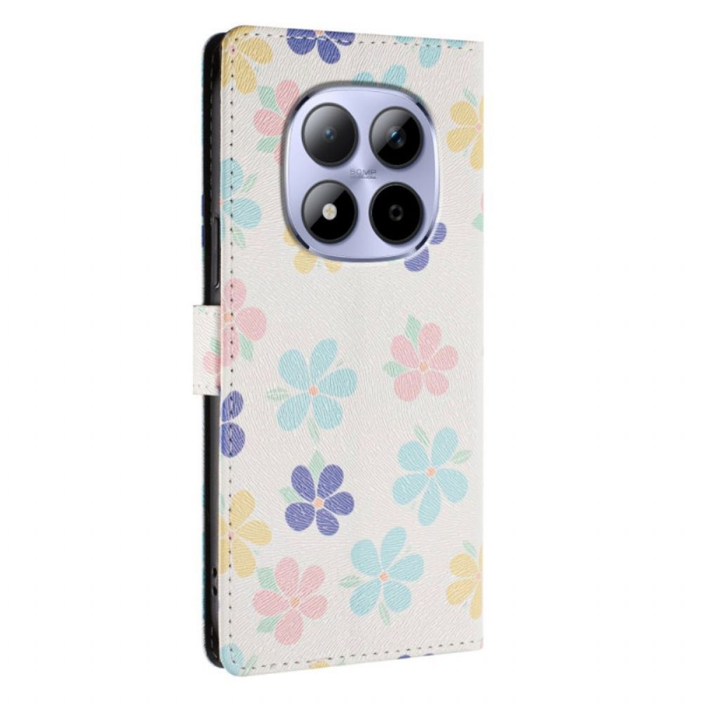Leren Hoesje Voor Xiaomi Redmi Note 15 Pro 5g Patroon