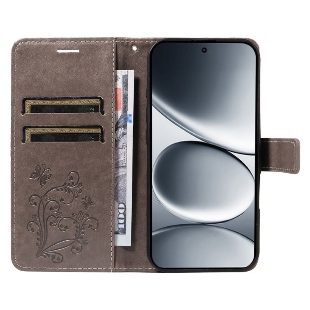 Leren Hoesje Xiaomi Redmi Note 15 Pro 5g Reuzenvlinders